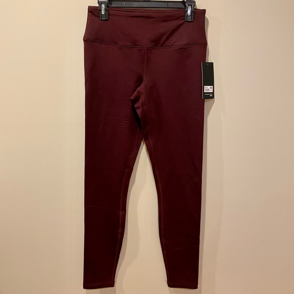 90 Degree by Reflex Soft Tech Fleece Lined High Rise